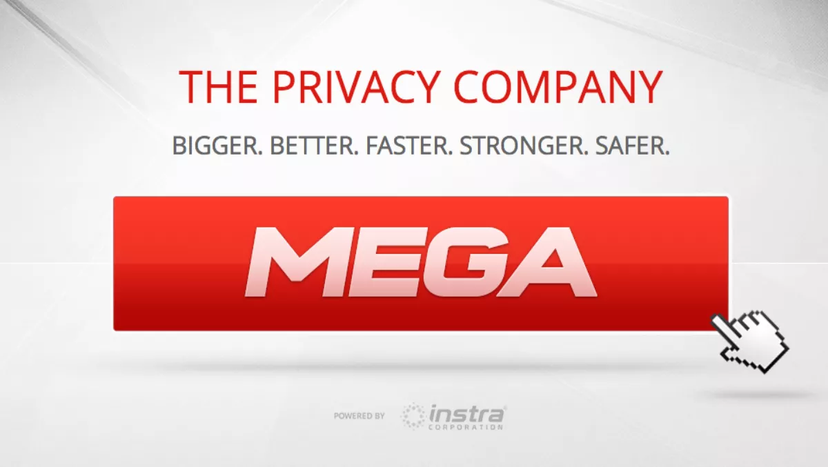Telecom hosts Dotcom's Mega site