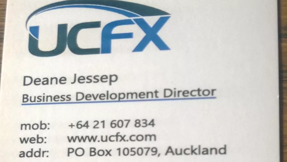 Business card found... Unified Comms business a goer?