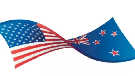 Us to kiwi flag