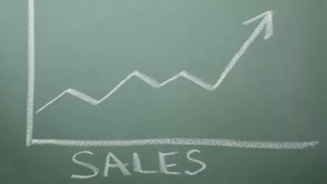 Sales up
