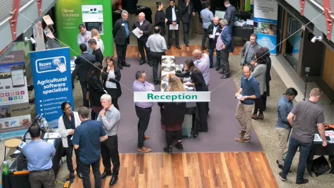 Techweek exhibitors at waikato innovation park