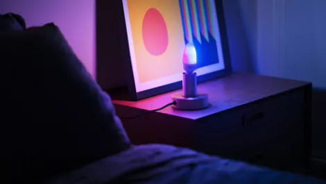 Room lifx candle color 03 bedside