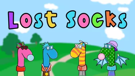 Lost sock imagery