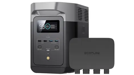 Ecoflow delta 2 max with alternator charger