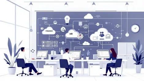 Agentic ai enterprise ops hub automation finance hr compliance cloud